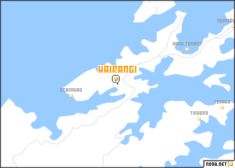 map of Wairangi