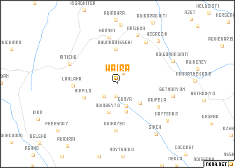 map of Waʼira