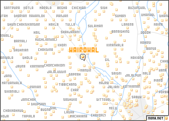 map of Wairowāl