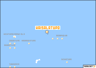 map of Waisalatupo