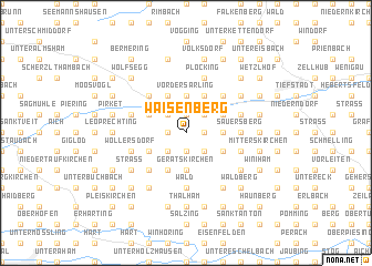 map of Waisenberg