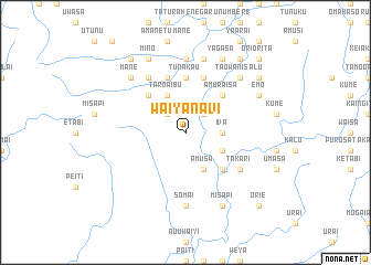 map of Waiyanavi