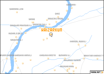 map of Wai Zarkūn