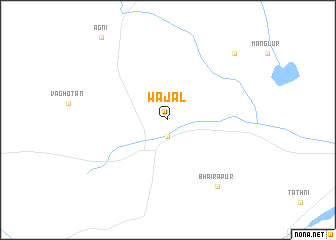 map of Wajāl