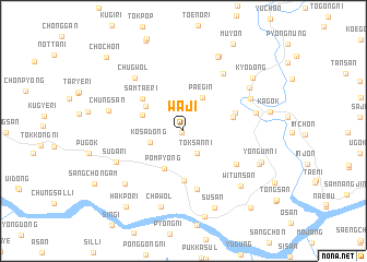 map of Waji
