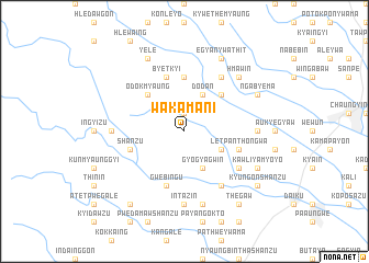 map of Wakama-ni