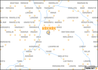 map of Wakhak