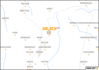 map of Walach