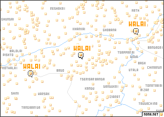 map of Walai