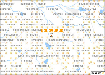 map of Walaswewa