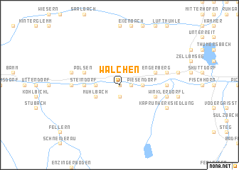 map of Walchen