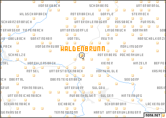 map of Waldenbrunn