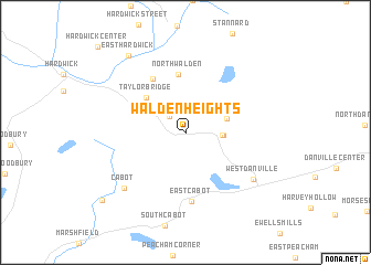 map of Walden Heights