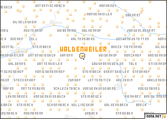 map of Waldenweiler
