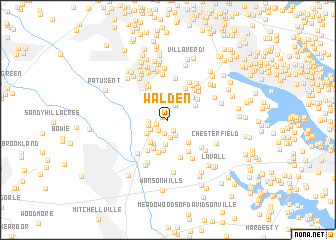 map of Walden