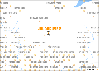 map of Waldhäuser