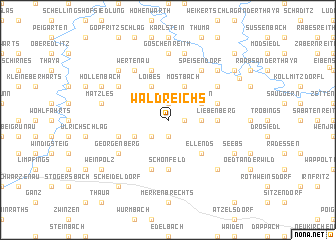 map of Waldreichs