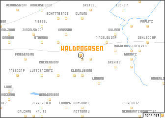 map of Waldrogäsen