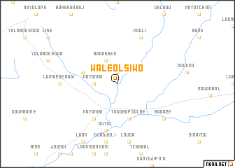 map of Waléol Siwo