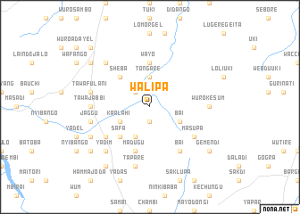 map of Walipa