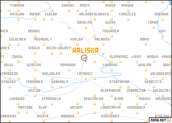 map of Waliska