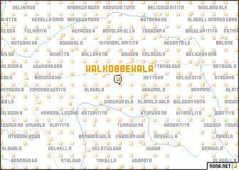 map of Walkobbewala
