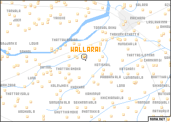 map of Walla Rai
