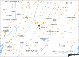 map of Walla