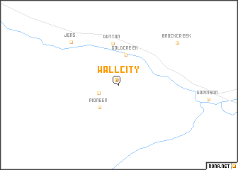 map of Wall City