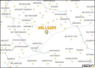 map of Walldürn