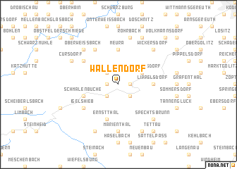 map of Wallendorf