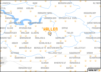 map of Wallen