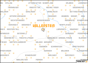 map of Wallerstein