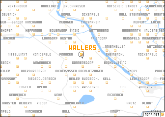 map of Wallers