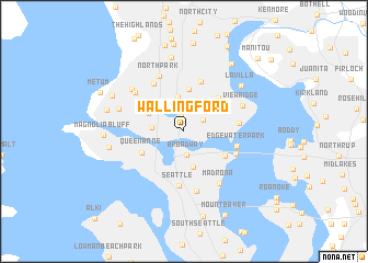 map of Wallingford