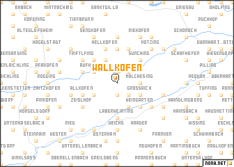 map of Wallkofen