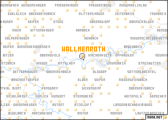 map of Wallmenroth