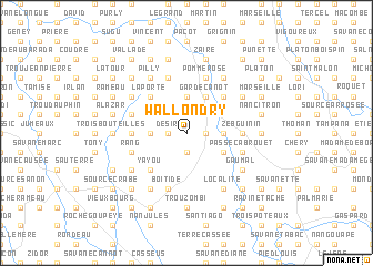 map of Wallondry