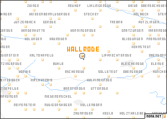 map of Wallrode
