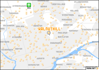 map of Walnut Hill