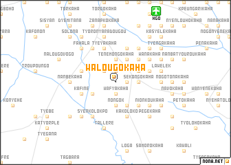 map of Walougokaha