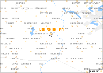 map of Walsmühlen