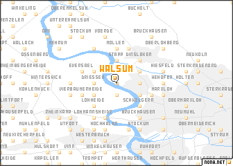 map of Walsum