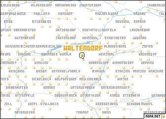 map of Waltendorf
