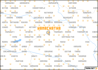 map of Wamachatha