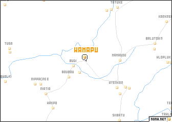 map of Wamapu