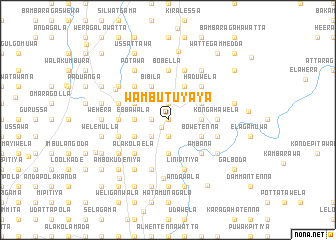 map of Wambutuyaya