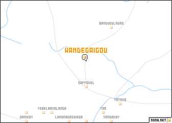 map of Wamdé Gaigou