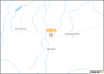 map of Wamil