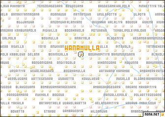 map of Wanamulla